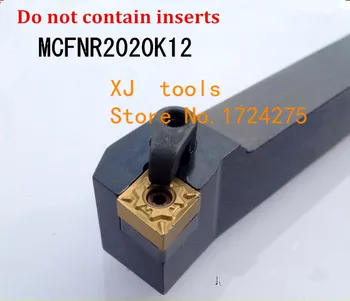 MCFNR2020K12/ MCFNL2020K12,Metalo Staklės, Pjovimo Įrankiai, Tekinimo Staklės, CNC Tekinimo Įrankiai, Išorės Tekinimo Įrankio Laikiklis M-Tipo MCFNR/L