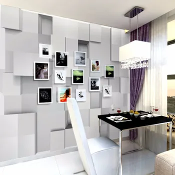 3D stereoskopinis sofa-lova, gyvenamasis kambarys, TV foną tapybos vandeniui HD Restoranų Pasirinktinis Dydis