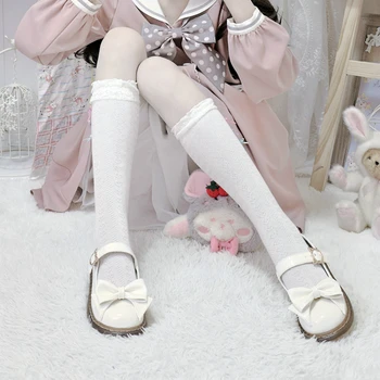 Katė Sagtis Saldus Mergaičių, Moterų Kawaii Arbatėlė Japonijos Mielas Anime Lolita Batai Cosplay Moterų Harujuku Jk Vienodų Batų Žemas Kulnas
