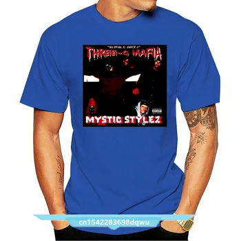 Tris-6 Mafijos Marškinėliai Trys 6 Mafijos Mystic Stylez Tee Marškinėliai