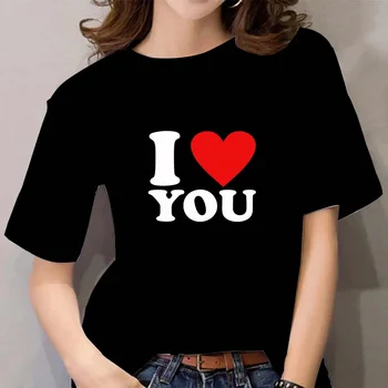 Y2k moteriški marškinėliai 3D Laiškas Spausdinti trumpomis Rankovėmis Viršūnes Atsitiktinis Palaidų Moteriškos Palaidinės, Marškinėliai, Moteriški Marškinėliai Dropshipping