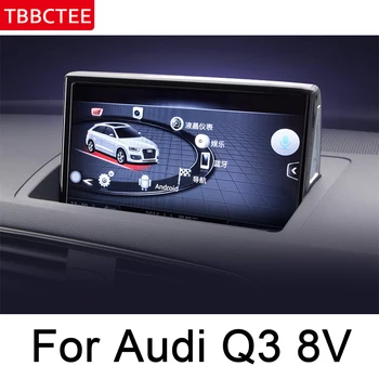 Audi Q3 8V 2011~2018 MMI Andrid Automobilio Multimedijos Grotuvas, radijo, gps Navi Žemėlapis WiFi originalų stilių 