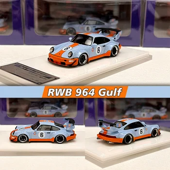 RWB 1:64 911 964 ĮLANKOS GT Uodega Išskirtinį Individualų Dervos Diorama Automobilio Modelio Surinkimo Miniatiūriniai Carros Žaislai Sandėlyje