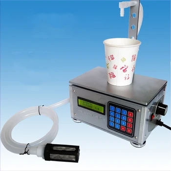 Mažas, automatinis Skaitmeninis/Digital kontrolės skysčio pripildymo mašina Kiekybiniai pripildymo, pakavimo gėrimų, pieno CNC Svėrimo užpildyti