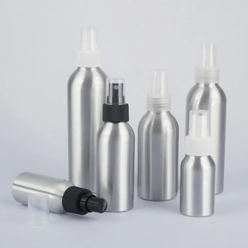 100ml Aliuminio Kvepalų Buteliukas Su Purškimo Mini Nešiojamieji Tuščias Daugkartiniai Purškimo Butelis Su Pompa