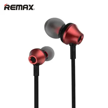 REMAX 3.5 mm Plug In-Ear Ausines In-Line Kontrolės Su HD Mikrofonas, Stereo Ausinės, Ausinės muzikos xiaomi redmi iphone 5s