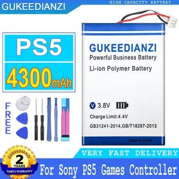 GUKEEDIANZI PS5 (LIP1708) 4300mAh Baterija Sony PS5 PlayStation 5 Valdytojas Rankena DualSense Žaidimų Valdiklis