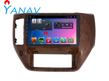 Android 10.0 Automobilių Navigacijos GPS-NISSAN PATROL Y61 2010-2019 Automobilių Vaizdo, Radijo multimedia player sistema, touch screen DVD grotuvas