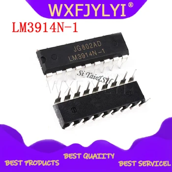 10vnt/daug LM3914N-1 LM3914N LM3914 CINKAVIMAS-18 LED bar graph ekrano tvarkyklė IC