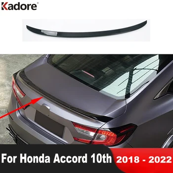 Automobilių Galinis Kamieno Spoileris Sparno Lūpų Splitter Apdaila Honda Accord 2018 2019 2020 2021 2022 Anglies Pluošto Uodega Bagažinės Liejimo Juostelės