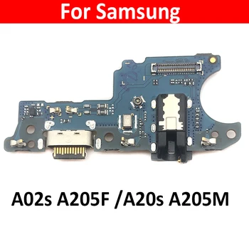 10vnt/Daug, Originalus USB Įkroviklio Jungtį Įkraunama Valdybos FLex Kabelis Samsung A02s A025F A025M A025U Micro Valdyba