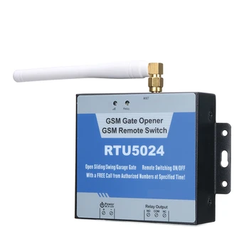RTU5024 GSM Vartų Relės Perjungimas 850/900/1800/1900Mhz Nuotolinio Valdymo Belaidžio Durų Prieigos Atidarytuvas