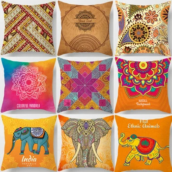 Mandala spausdinti pagalvė pagalvės, dekoratyvinės namų dekoro namų pagalvę padengti pagalvės dekoro namų pagalvių užvalkalus dekoratyviniai Lauko pagalvėlė