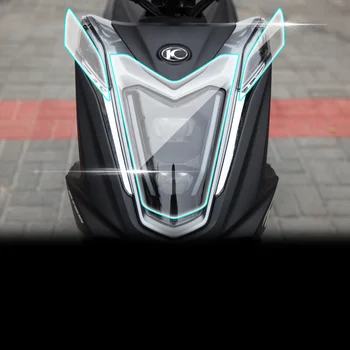 Motociklo priekinis Žibintas apsauginės Plėvelės Refitting Tpu Skaidri Aukšto Pralaidumo Nulio Įrodymų, Kymco V125 Ck125t-3l G150