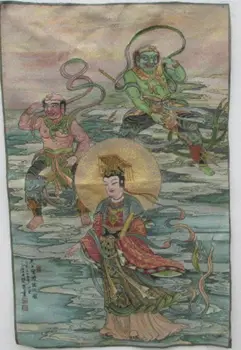 35.46'/Tibeto, Nepalo thangka tara budos statula, Guan Yin Egzorcizmo taikos turtas