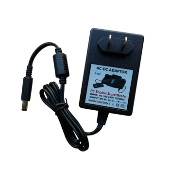 Galia 9V 2A AC adapteris, skirtas PC Variklio SuperGrafx už PCE Super Grafx žaidimų konsolės maitinimo šaltinis