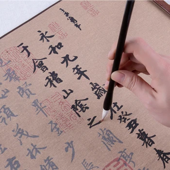 Lan Ting Xu Šepetys Vandens Raštu Copybook Ne Kartą Wang Xizhi Kaligrafija Surinkimo Veikia Scenarijų Copybook Caligrafia Kinija