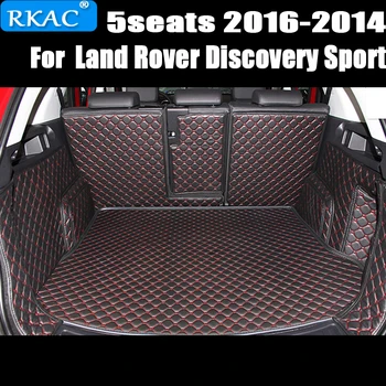 RKAC Automobiliu Aukštos kokybės Specialaus bagažo skyriaus kilimėliai Land Rover Discovery Sporto 5seats 2016-2014 patvarus, atsparus vandeniui įkrovos kilimai