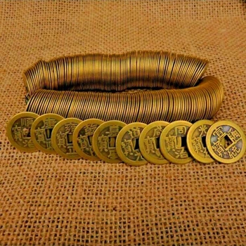 Rinkti 200pcs Kinijos Žalvario Monetos Čing Dinastija Antikvariniai Valiuta Pinigų
