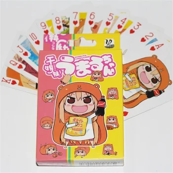 54 Vnt/dėžutėje Animacinių filmų Japonijos Anime Himouto! Umaru-Chan Cosplay stalo Žaidimas Kortų Pokerio Kortos Gerbėjų Rinkimo Dovanos, Žaislai