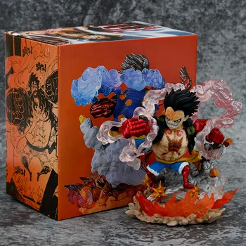 13cm Vienas Gabalas Pav Luffy GK Veiksmų Skaičius, Anime Saulės Dievo Luffy Nika PVC Statulėlės, Kolekcines, Modelis Lėlės, Žaislai