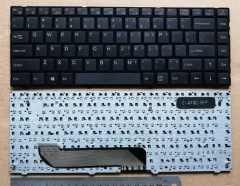 JAV naujų nešiojamojo kompiuterio klaviatūra Plaukų X1 Hasee UI47 U43 UI43 HXU4 Benq X 41 X 42 anglų juoda