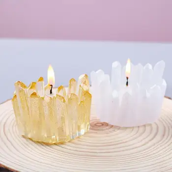 Žvakių Laikiklis Dervos Pelėsių Žvakidė Silikono Formų Skirti Žvakių Laikiklis Papuošalų Laikymo 