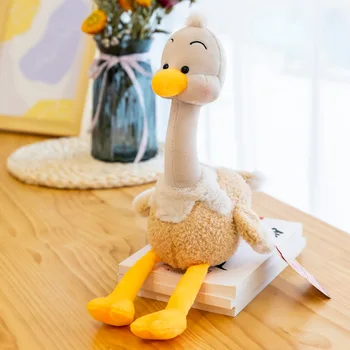 Mielas stručių lėlės pliušinis žaislas, skirtas vaikams žaisti su įdomus lėlės miegoti su pagalve gimtadienio dovana