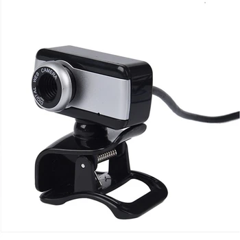 50MP HD USB2.0 Webcam Kompiuterių Tinklo Live Vaizdo Galvos Fotoaparatą, Nemokamai Ratai sukasi 360 Laipsnių Pasukimo su Mic KOMPIUTERIO, Nešiojamojo kompiuterio Darbalaukį
