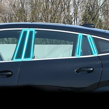 BMW G06 X6 2019-2022 Automobilio Išorė Automobilio langą ramstis Anti-scratch TPU Apsauginė plėvelė Anti-scratch Repair kino Priedai