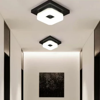 Tiooka Šiuolaikinės Šviesus 12W LED Lubų Šviesos Šiuolaikinės Koridoriaus Praėjimo Miegamasis, Vonios kambarys, Balkonas Metalo Aikštėje Šviesa