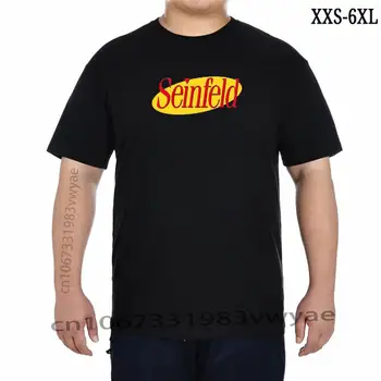 Marškinėliai Atsitiktinis Seinfeld Logotipas Vyrai 
