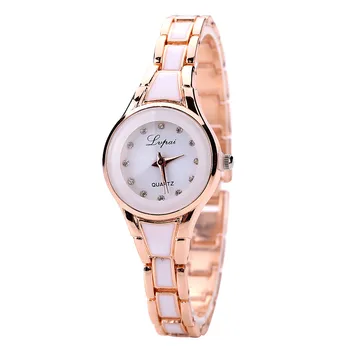 Moterų Laikrodį Apyrankę Laikrodžių Mados Ponios Watchs Unisex Nerūdijančio Plieno Cirkonio Kvarco Riešo Reloj Relogio часы
