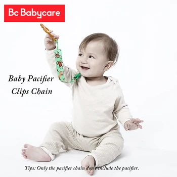 BC Babycare 1 vnt Mielas Kūdikio Žindukas Įrašą Grandinės Manekeno Soother Turėtojas Grandinės Anti-drop Sagtis Spenelių Diržo Dirželio BPA Free