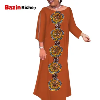 Dashiki Afrikos Maxi Dress Ilga Mantija Plius Dydžio Drabužių Moterims, Šaliai, Skraistės Afrikos WY1477