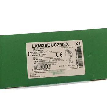 Naujas originalus Lexium 26 AC-servo pavara LXM26DU02M3X