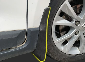Už Suzuki JIMNY 2012-2015 m. Aukštos kokybės Minkšto plastiko automobilių ratų sparnas sparnų kovos su purvo apsauga, automobilių reikmenys