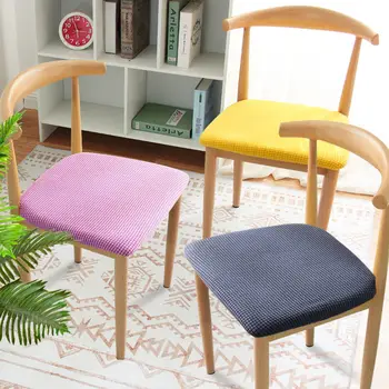 10 spalvų, plius dydis kėdė pagalvėlė padengti namų universalus žakardo elastinga kėdė padengti sutirštės valgomasis stalas ir kėdė padengti 1pc
