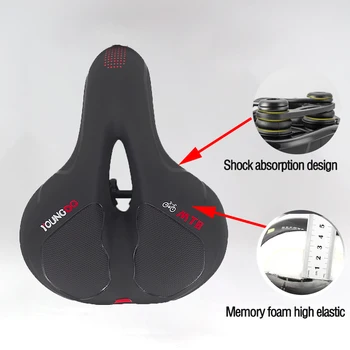 WildSide balnelis mtb kelių dviračio balno 2020 Smūgio Absorbcijos Tuščiaviduriai Kvėpuojantis Rainproof nežiūriu Atminties Sponge Sėdynės bike Accessories