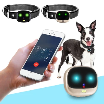 4G GPS Pet Tracker Pažangi Anti-Lost Tracker Ieškiklis Smart Šunų / Kačių Antkaklis atsparus Vandeniui USB Įkrovimas