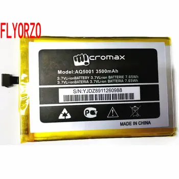 Naują vietoje Micromax AQ5001 baterija 3500mAh Micromax mobiliojo telefono baterija valdyba