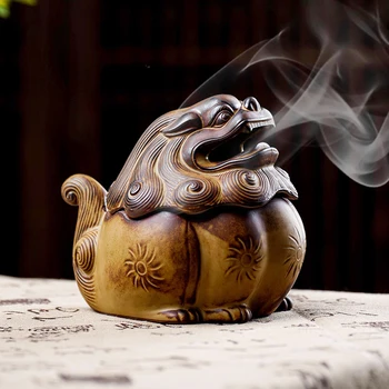 Buda Kinijos Smilkalai Degiklių Konstrukcija Ganeša Keramikos Zen Garden Smilkalų Laikiklis Komfortą Dekoratyvinis Incensario Namų Dekoro OA50IB