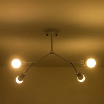 Šiuolaikinių LED Pakabukas Šviesos gyvenamojo kambario, Miegamojo, Valgomojo Kabo Lempa Juoda/Balta LED Pakabukas Lempa, Patalpų Apšvietimas Luminares
