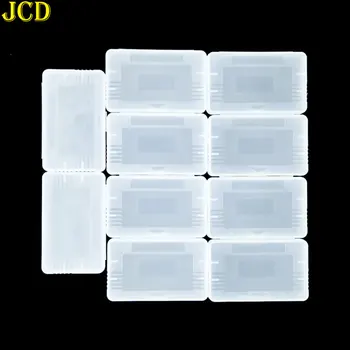 JCD 10~100VNT skaidraus Plastiko Žaidimas Kortelės Kasetė Atveju, Dulkių Dangtelį Atveju Nintend Game Boy Advance GBA