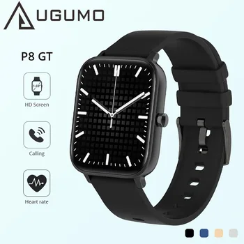 UGUMO P8 GT Smart Watch Vyrų 1.69 colių Full Touch Fitness Tracker Smart Laikrodis IP67 atsparus Vandeniui Moterų Smartwatch už Xiaomi Phone