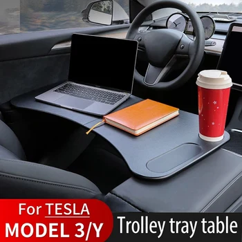 Anglies Stalo Stalo Tesla Modelis 3 Modelis Y Vairas Lentelė Valdybos Nešiojamojo Kompiuterio Dėklas Maisto Stalas Biuro Lentelės Turėtojas