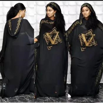 Afrikoje Drabužių Afrikos Suknelės Moterims Musulmonų Ilga Suknelė Aukštos Kokybės Ilgio Mados Dashiki Afrikos Lady Suknelė