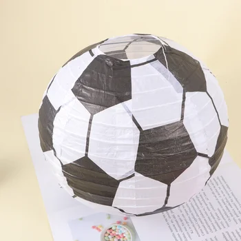 Futbolo Šalis, Popieriaus Žibintų Apdaila Žibinto Footballball Supplieshanging Gimtadienio Tematikos Dekoro Japonų, Kinų Džiaugtis