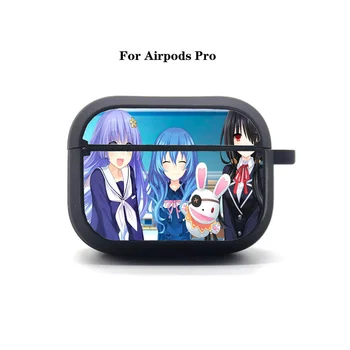 Anime Dienos Gyventi AirPods Pro Padengti AirPods Pro Ausinių maišelis Minkštas Silikoninis Bluetooth Apsauginės Ausinės Atveju