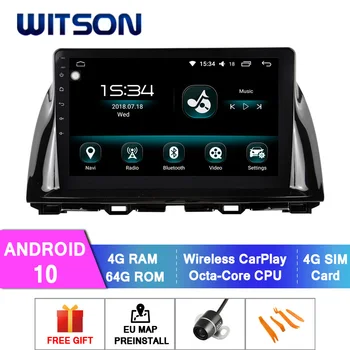 WITSON Android 10.0 AUTOMOBILIO DVD SISTEMA MAZDA CX-5 (MAŽAS) 2013-2014 automobilių dvd grotuvas nuorodą/DAB parama